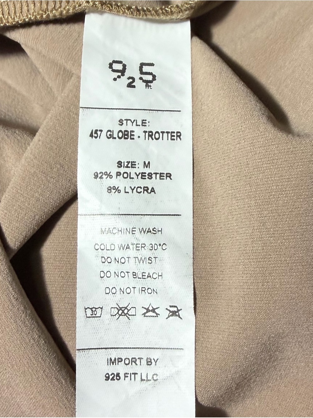 925fit Globetrotter Jacket in Latte - Picture 11 of 12